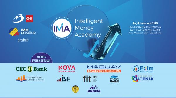 de la finantare la leadership agenda completa intelligent money academy craiova o zi cu 200 de antreprenori 20 de speakeri de top
