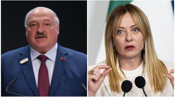 lukashenko i a cerut lui macron sa isi asume rolul de emisar in relatia cu rusia meloni e femeie nu poate negocia cu moscova
