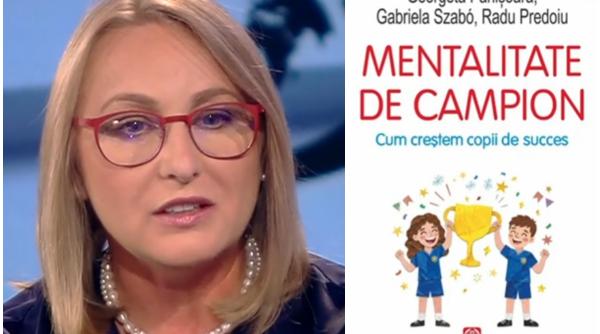 gabriela szabo lanseaza cartea mentalitate de campion cum crestem copii de succes competitia e buna dar fiecare are trairile lui