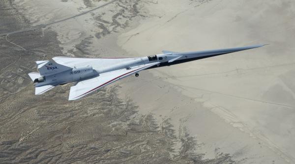 avionul supersonic x 59 al nasa este gata de decolare va zbura de la londra la new york in mai putin de 4 ore