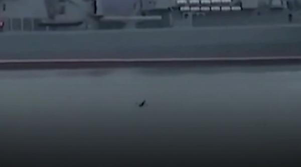 O navă sub pavilion turcesc a fost atacată în Marea Neagră. S-a scufundat