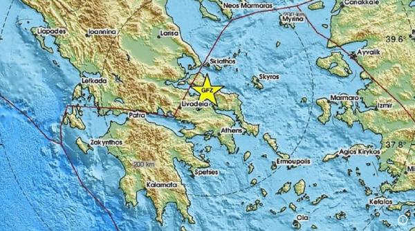 grecia zguduita de mai multe cutremure seisme de 5 2 s au produs in insula evia s au resimtit si in atena