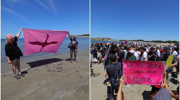 ivanka pleaca acasa albanezii protesteaza pentru a sasea zi la rand nemultumiti de proiectul imobiliar al ginerelui lui trump