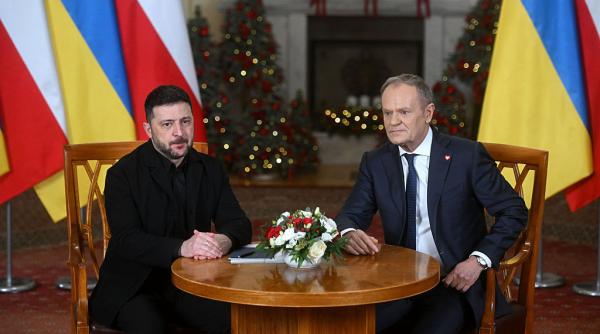 tusk e suparat ca a fost exclus de la ultima reuniune a europenilor cu zelenski nu vom respecta niciun acord la care nu participam