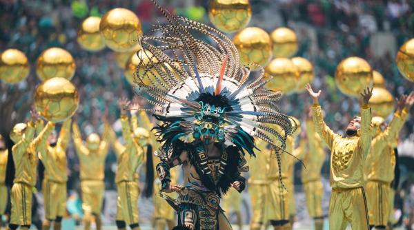 ceremonia de deschidere a cupei mondiale 2026 in imagini cele mai spectaculoase momente de pe estadio azteca din mexic