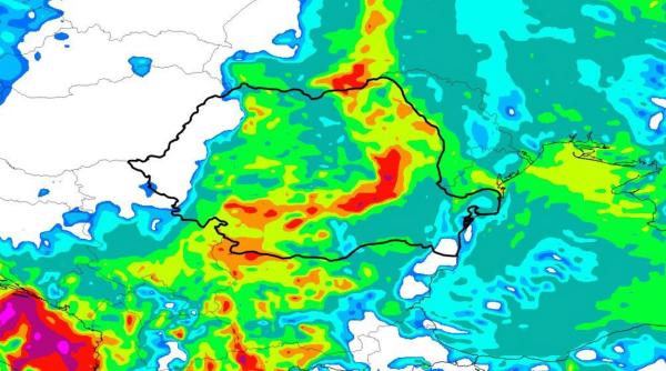 masa de aer polar peste romania un front atmosferic rece scade temperaturile cu 10 grade in doar cateva ore si cuprinde toata tara