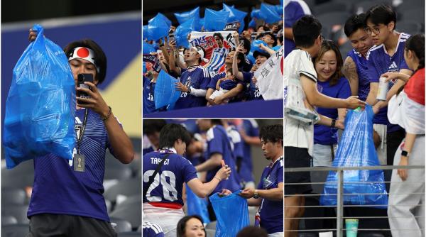 de ce fac suporterii japonezi curatenie pe stadion la cm 2026 imagini senzationale din timpul si dupa meciul cu olanda
