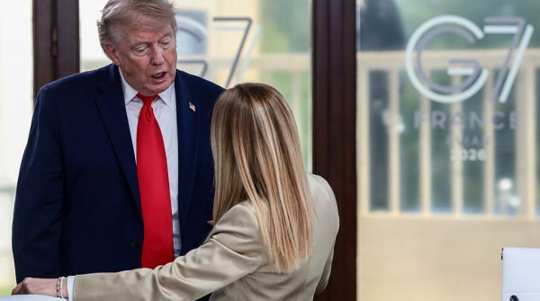 ce au discutat trump si meloni la g7 liderul american a acuzat o pe sefa guvernului italiei ca s a schimbat dupa razboiul din iran