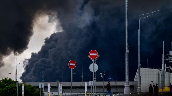 ploaie neagra peste moscova dupa cel mai mare atac al ucrainei de pana acum