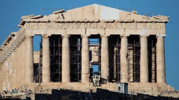 este cu adevarat impresionant partenonul dezvaluie o imagine nemaivazuta de peste 220 de ani