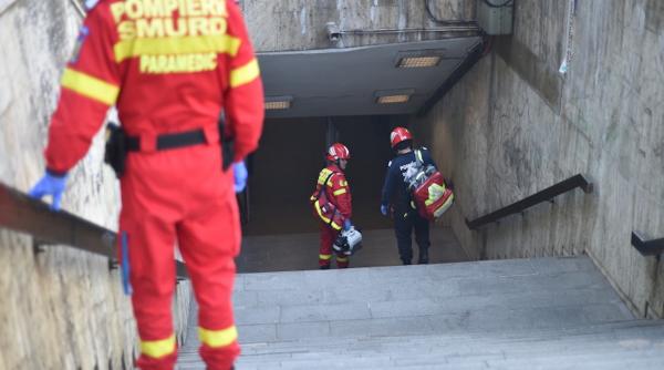 incendiul la statia de metrou titan a fost blocat accesul spre parc i o r alexandru ioan cuza