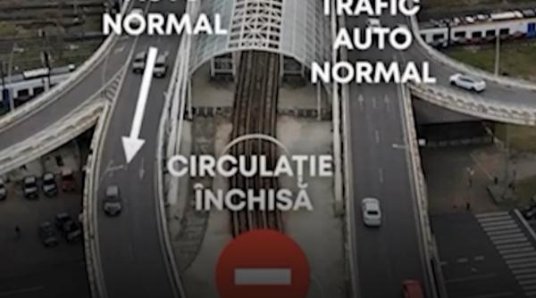 Încep lucrările la Pasajul Basarab. Cum se modifică traficul și transportul
