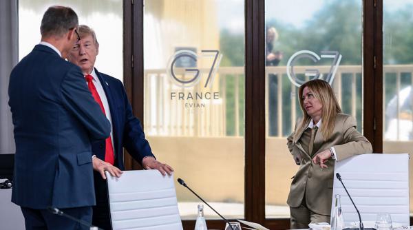 trump a sustinut ca meloni s a rugat de el sa faca o fotografie impreuna meloni s a infuriat o fabricatie totala sunt stupefiata