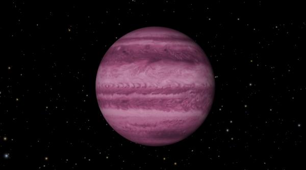 descoperire spectaculoasa in spatiu o planeta roz cu nori de sare