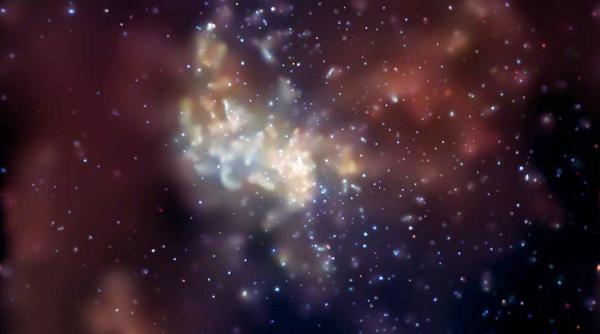 gaura neagra din centrul caii lactee este ciudat de tacuta oamenii de stiinta au descoperit acum dovezi ale vantului sau cosmic