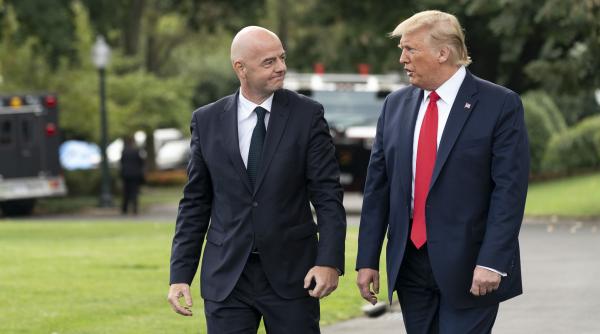 seful fifa anunta ca donald trump va asista la finala cupei mondiale 2026 din 19 iulie si le va inmana trofeul campionilor