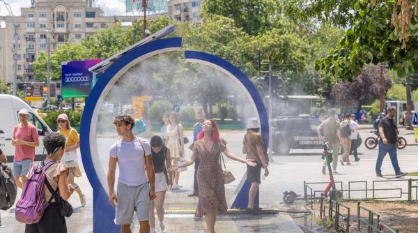 113 cismele si 8 dusuri stradale vor fi instalate in aceasta vara in bucuresti zonele in care trecatorii se vor putea racori