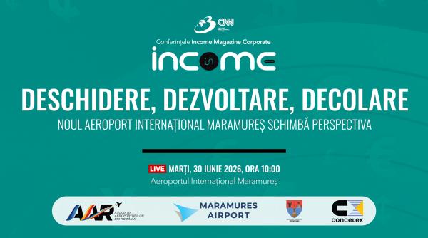 conferinta income magazine corporate deschidere dezvoltare decolare noul aeroport international maramures schimba perspectiva