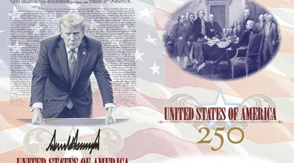 trump posteaza o noua imagine cu un nou pasaport american care contine o fotografie memorabila cu el insusi