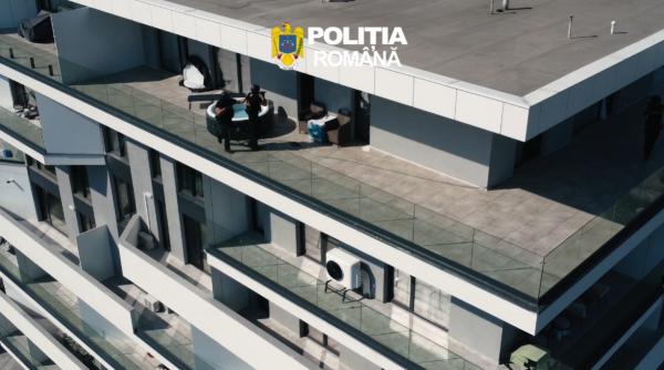 video operatiune ca n filme un traficant periculos a fost saltat de mascati din piscina dupa ce a fost filat cu drona