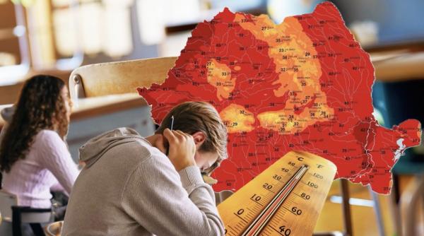 examenul de bacalaureat se amana marti din cauza codului rosu de caldura extrema proba la matematica istorie a fost decalata