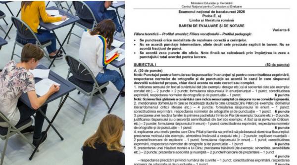 profesorii spun ca subiectele de la proba de limba romana la bac au fost mai usoare decat cele de la evaluarea nationala