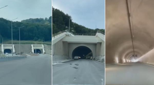 imagini cu cel mai nou lot de autostrada cum arata tunelul daniela si cand se deschid cei 10 km intre curtea de arges si ticveni pe a1