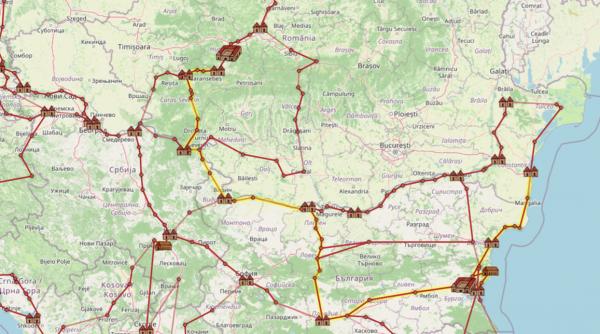 harta imperiului roman in varianta googlemaps cat iti lua acum 2 000 de ani sa mergi de la constanta la sarmizegetusa