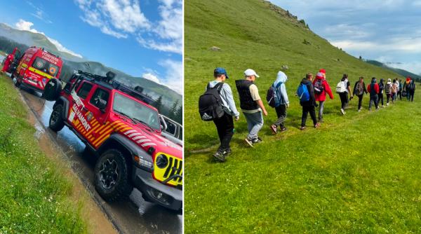 o profesoara a fost lovita de fulger in excursia cu elevii pe vf omu copiii au fugit dupa ajutor la o stana ciobanul a sunat la 112