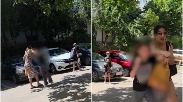 imagini socante cu o femeie care isi bate fiica pe strada la constanta cand trecatorii intervin le striga luati o si cresteti o
