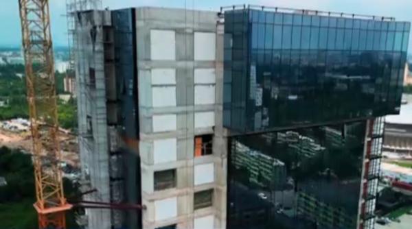 cel mai inalt hotel din romania se construieste in nordul bucurestiului va avea 86 de metri si va fi imbracat in sticla