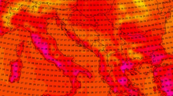 hartile noului val de caldura extrema cum se deplaseaza in europa un blocaj atmosferic va aduce peste 45 de grade celsius