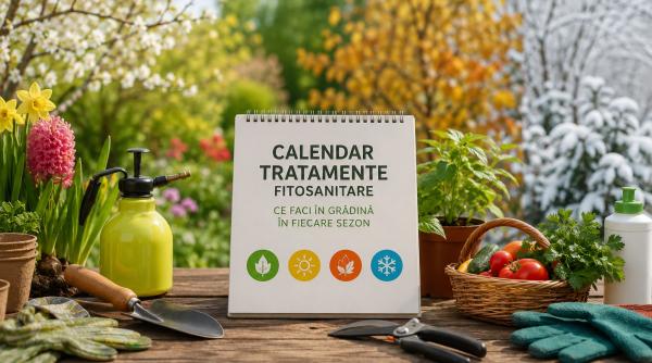 calendar tratamente fitosanitare ce faci in gradina in fiecare sezon