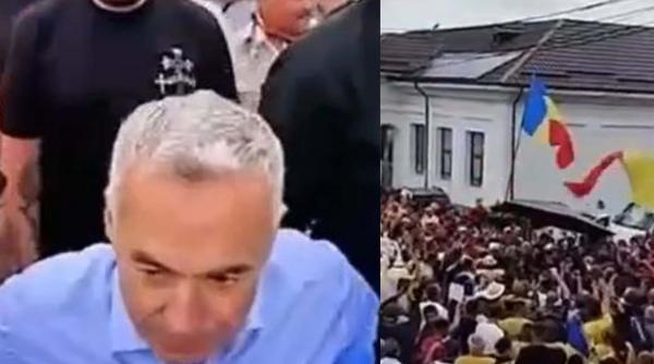 cum a fost regizata vizita lui calin georgescu la izbiceni primar au fost adusi cu autocarele aur si au luat legumele si au plecat