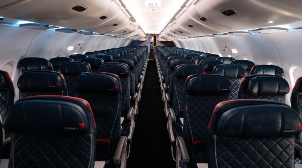 rand special fara scaun la mijloc in avioane o companie aeriana introduce o noua optiune pentru pasagerii de la clasa economica