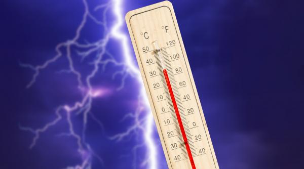 harti val de coduri galbene de canicula si furtuni de miercuri vremea se schimba radical temperaturile vor scadea de la o zi la alta