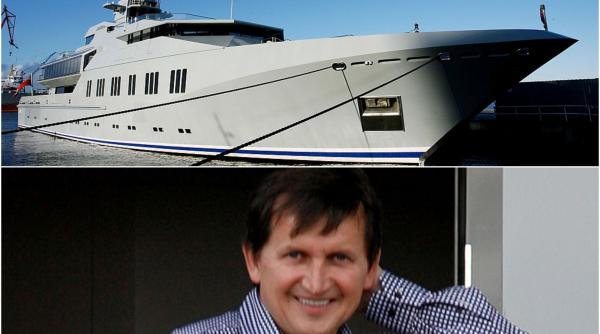 pentru ca se saturase sa plateasca taxe si impozite pe casa un miliardar si a comandat un iaht de 100 000 000 si s a mutat pe mare