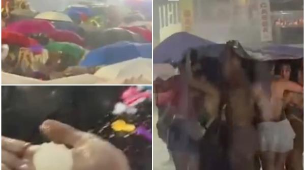 video concertul lui bad bunny din milano a fost anulat din cauza unei vijelii cu grindina