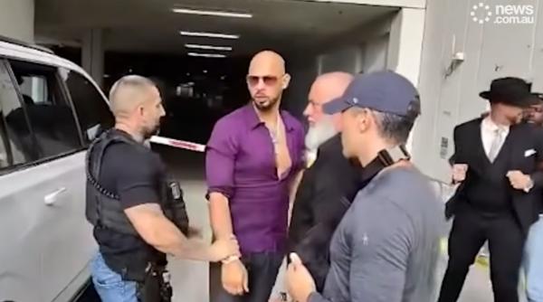 video momentul in care andrew si tristan tate au fost arestati in miami