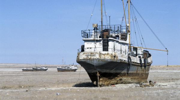 marea aral secata de sovietici elibereaza acum in atmosfera gaze cu efect de sera o adevarata bomba cu ceas pentru clima