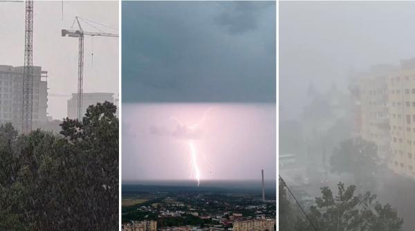 anm a emis cod portocaliu de ploi torentiale vijelii si grindina un cod galben de furtuni valabil marti harti cu judetele afectate