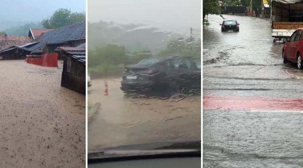 cod rosu de inundatii in zonele devastate de viituri din prahova alte zone vizate de cod portocaliu si cod galben de viituri harta