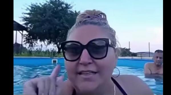 diana sosoaca a intrat in direct intr o emisiune din piscina mesaj plin de dezinformari romania are 60 din toata apa din ue