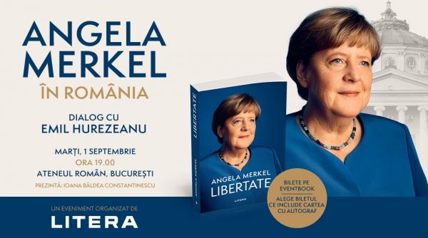 angela merkel vine in romania fostul cancelar al germaniei isi va prezenta cartea la ateneul roman in dialog cu emil hurezeanu