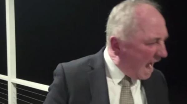 imagini virale un politician australian a devenit cunoscut in intreaga lume dupa ce a urlat la cainele sau in direct la televizor
