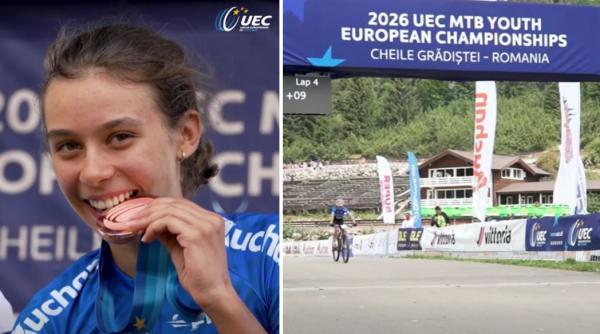 diana faur a castigat medalia de bronz la campionatele europene de mountain bike organizate la cheile gradistei