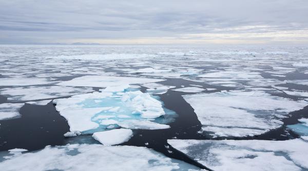 topirea lenta a ghetii din arctica s a terminat a fost inregistrata cea mai mare scadere a suprafetei din istorie de 5 8