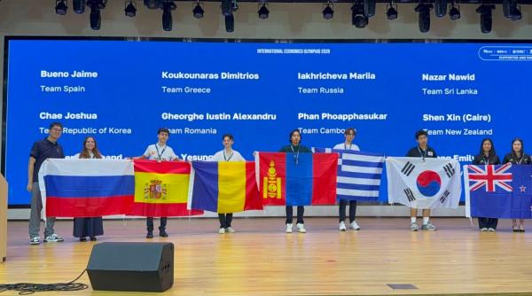 elevii romani au obtinut trei medalii de bronz la olimpiada internationala de economie