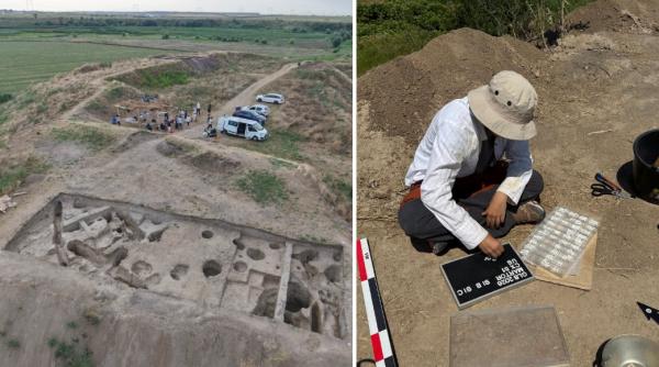mii de descoperiri arheologice in orasul pierdut si regasit langa bucuresti urmeaza luni restaurare desen fotografie si analize