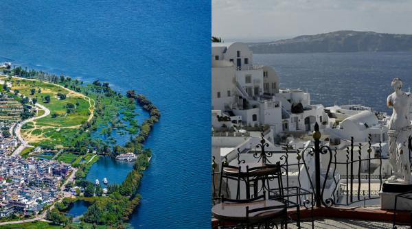 china a facut o clona dupa insula santorini ce spun grecii